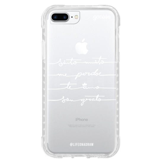 Capinha para celular Ho'oponopono Branco