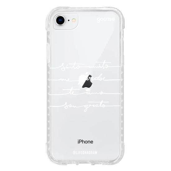 Capinha para celular Ho'oponopono Branco