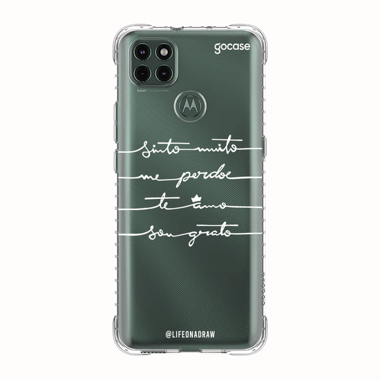 Capinha para celular Ho'oponopono Branco