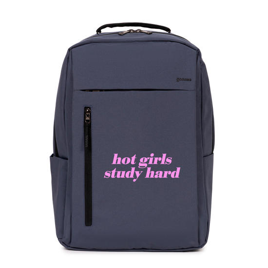 Mochila Executiva Slim -  Hot Girls Study Hard
