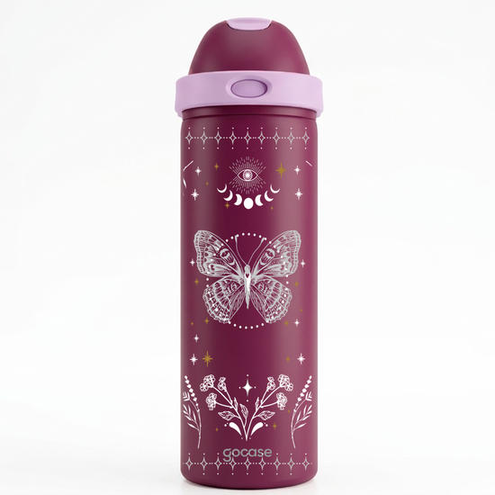  Garrafa Térmica Hydra Duo - Borboleta de Sorte