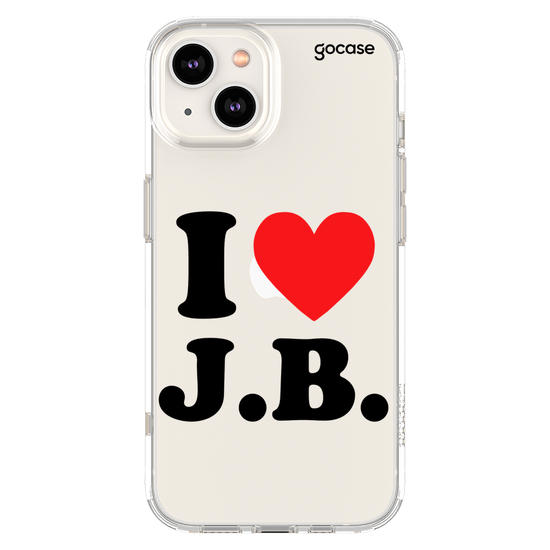 Capinha para celular  I Love J.B.