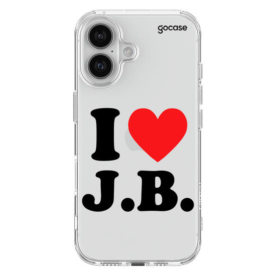 Capinha para celular  I Love J.B.
