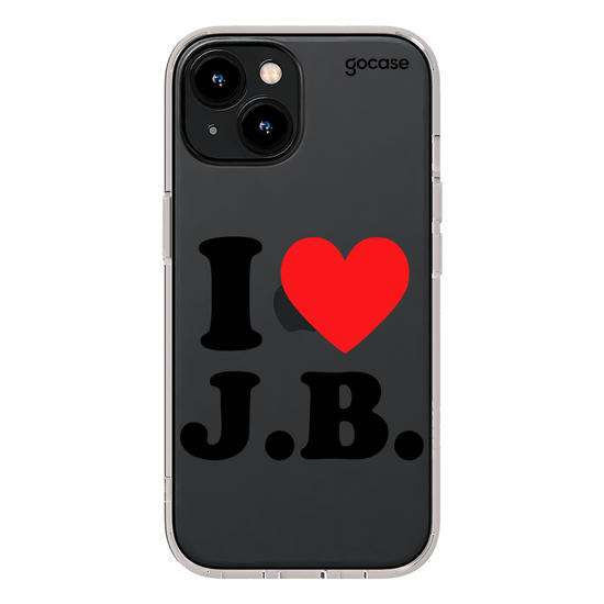 Capinha para celular  I Love J.B.
