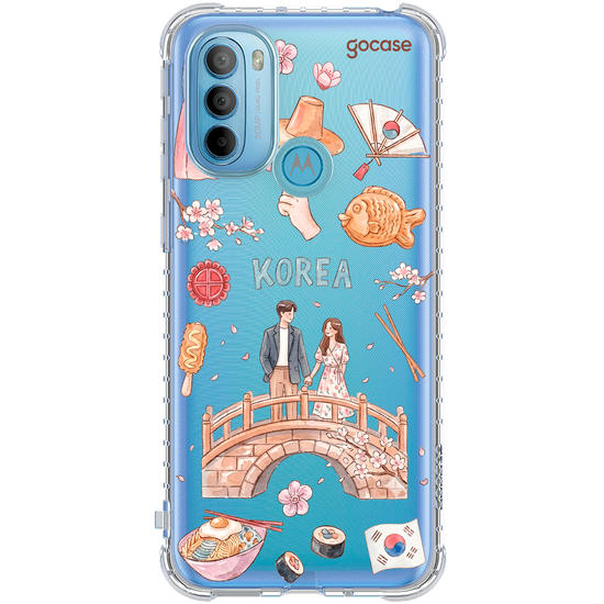 Capinha para celular  I Love Korea