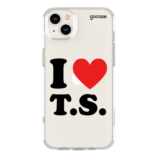 Capinha para celular I Love T.S.