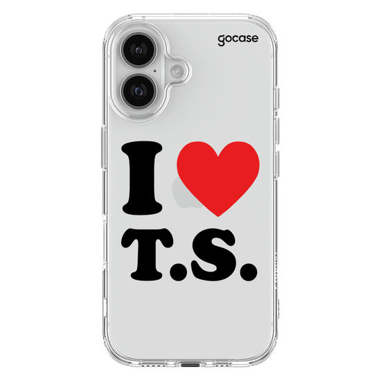 Capinha para celular I Love T.S.