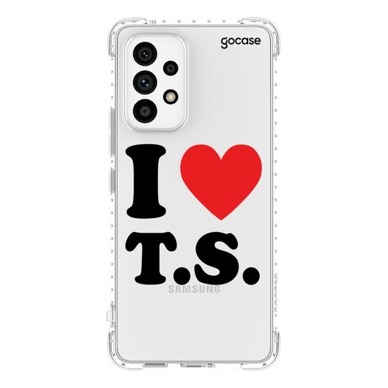Capinha para celular I Love T.S.