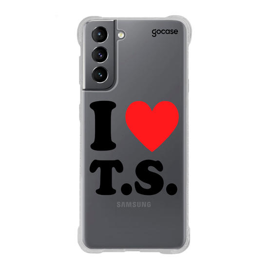 Capinha para celular I Love T.S.