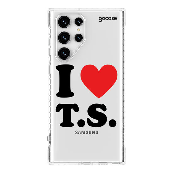 Capinha para celular I Love T.S.
