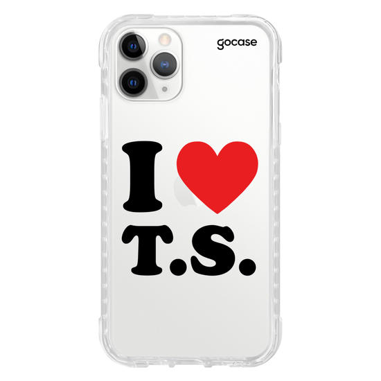 Capinha para celular I Love T.S.