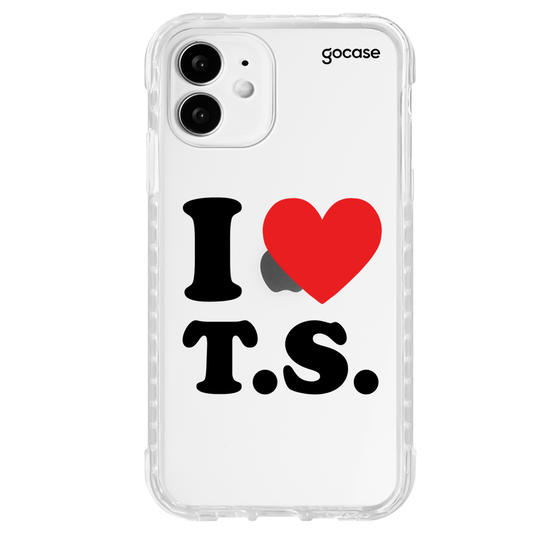 Capinha para celular I Love T.S.