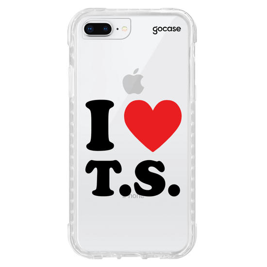 Capinha para celular I Love T.S.