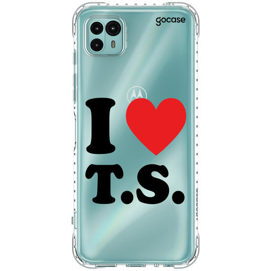 Capinha para celular I Love T.S.