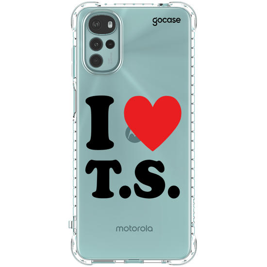 Capinha para celular I Love T.S.