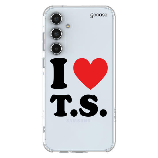 Capinha para celular I Love T.S.
