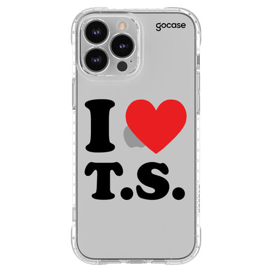 Capinha para celular I Love T.S.