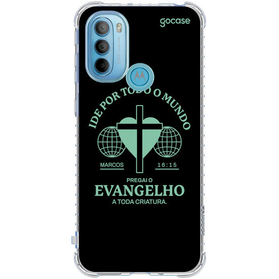 Capinha para celular  Ide Por Todo o Mundo - Marcos 16:15