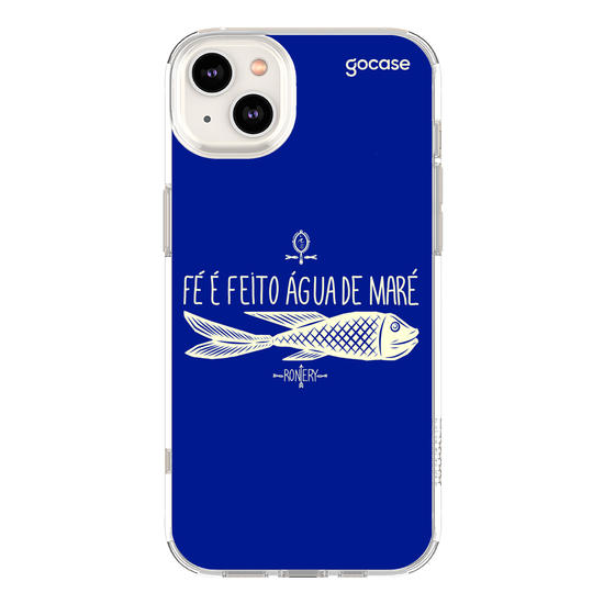 Capinha para celular  Iemanjá Fé na Água - Azul
