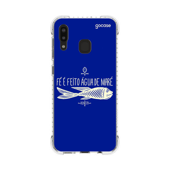 Capinha para celular  Iemanjá Fé na Água - Azul
