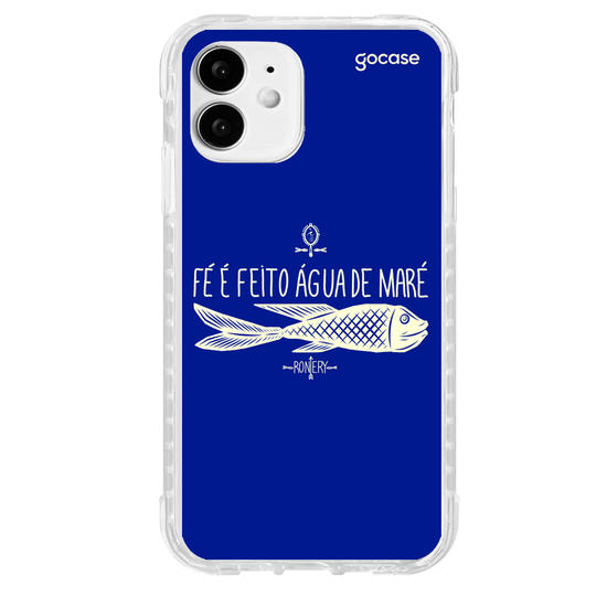 Capinha para celular  Iemanjá Fé na Água - Azul