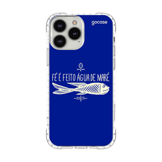 Capinha para celular  Iemanjá Fé na Água - Azul