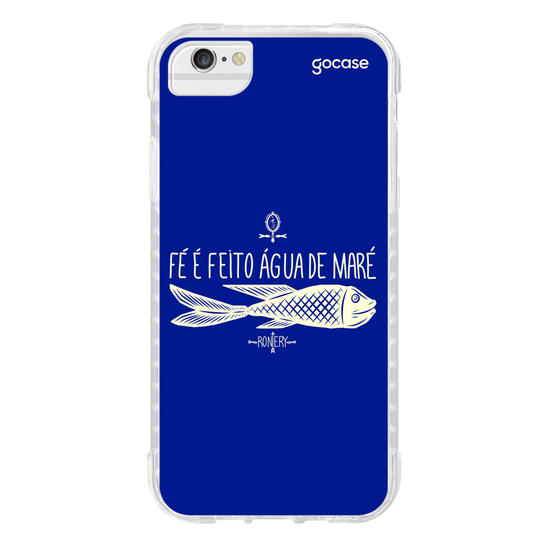 Capinha para celular  Iemanjá Fé na Água - Azul