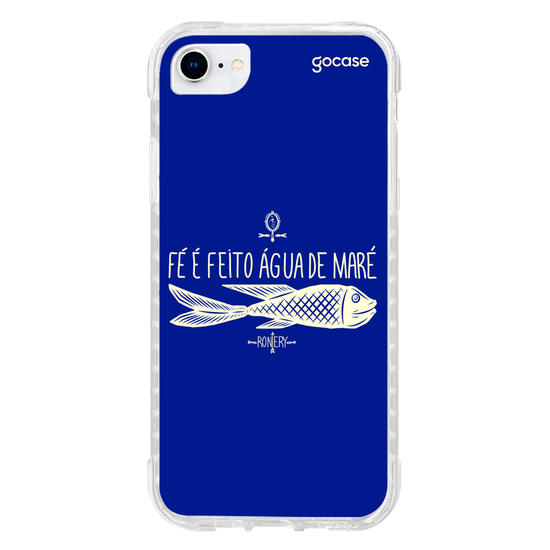 Capinha para celular  Iemanjá Fé na Água - Azul