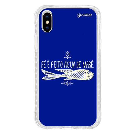 Capinha para celular  Iemanjá Fé na Água - Azul