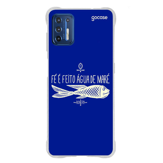 Capinha para celular  Iemanjá Fé na Água - Azul