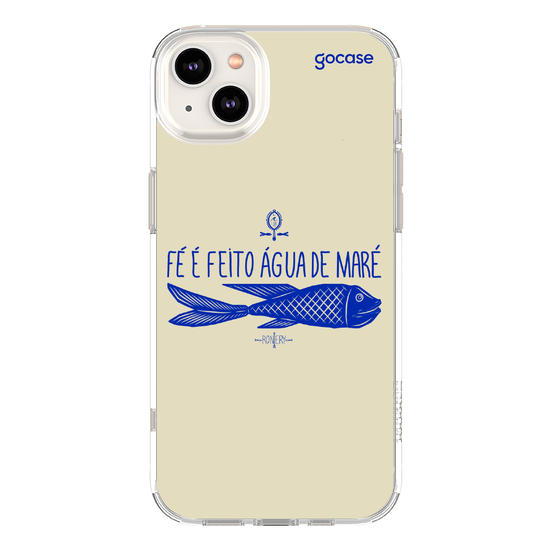 Capinha para celular  Iemanjá Fé na Água - Creme