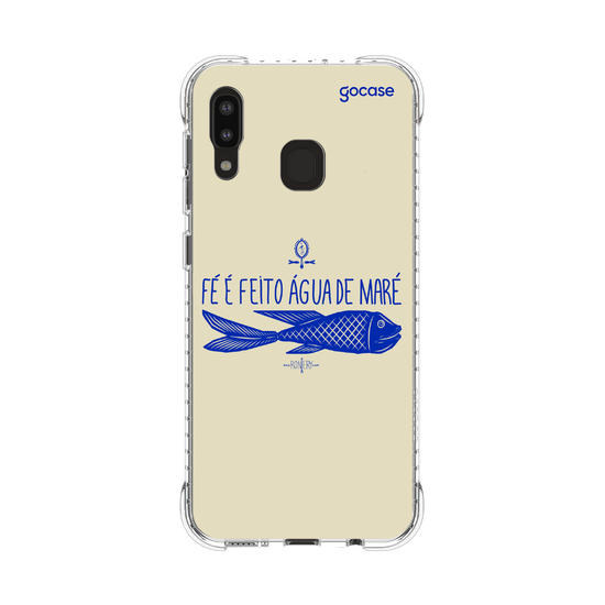 Capinha para celular  Iemanjá Fé na Água - Creme
