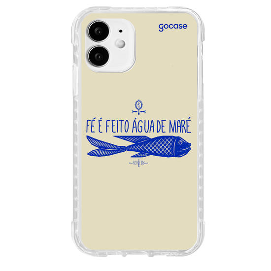 Capinha para celular  Iemanjá Fé na Água - Creme