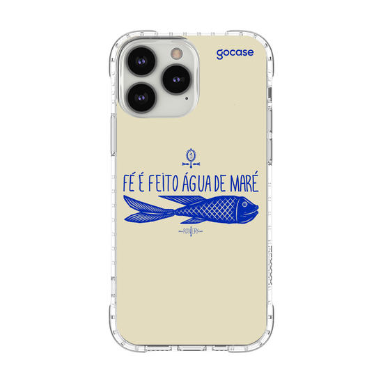 Capinha para celular  Iemanjá Fé na Água - Creme