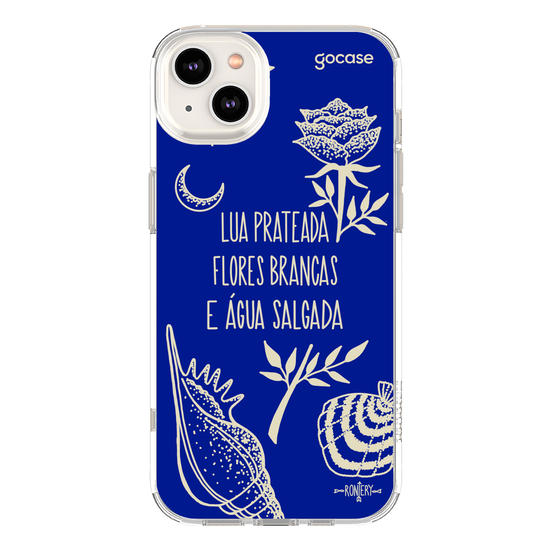 Capinha para celular  Iemanjá Fé no Mar - Azul