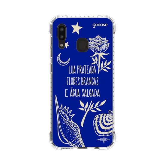 Capinha para celular  Iemanjá Fé no Mar - Azul