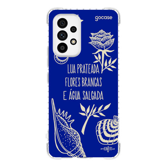 Capinha para celular  Iemanjá Fé no Mar - Azul
