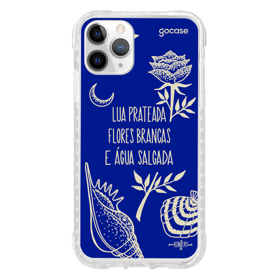 Capinha para celular  Iemanjá Fé no Mar - Azul