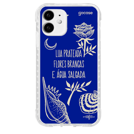 Capinha para celular  Iemanjá Fé no Mar - Azul