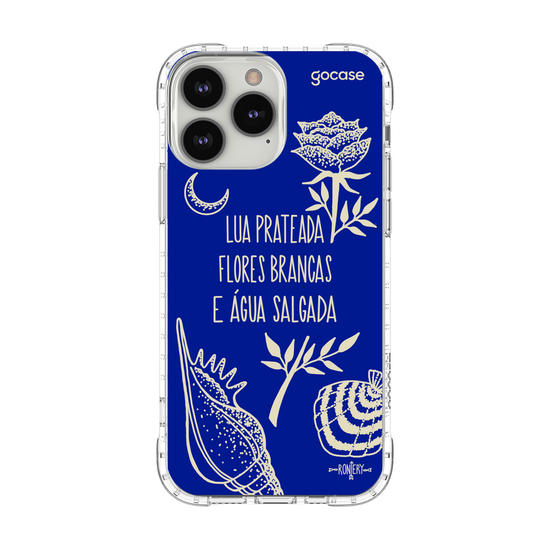 Capinha para celular  Iemanjá Fé no Mar - Azul