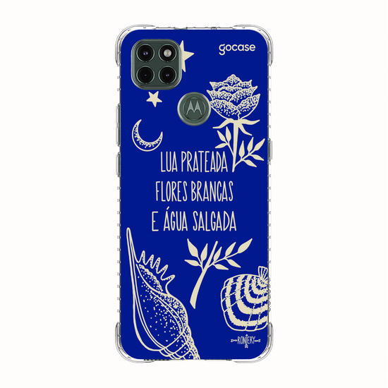 Capinha para celular  Iemanjá Fé no Mar - Azul