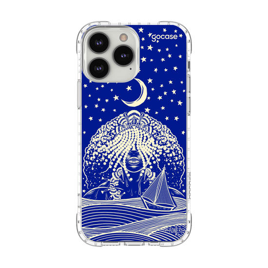 Capinha para celular  Iemanjá Maré - Azul