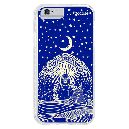 Capinha para celular  Iemanjá Maré - Azul