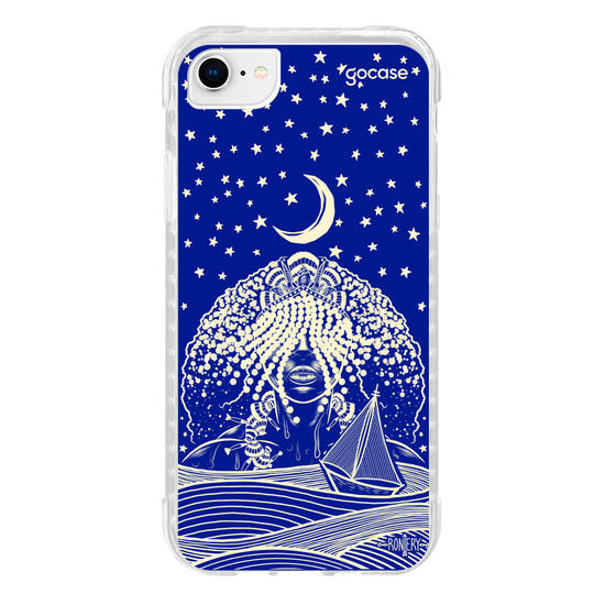 Capinha para celular  Iemanjá Maré - Azul