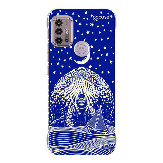 Capinha para celular  Iemanjá Maré - Azul