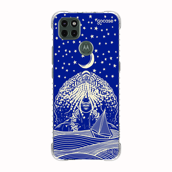 Capinha para celular  Iemanjá Maré - Azul