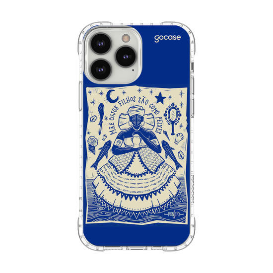 Capinha para celular  Iemanjá - Odoiya - Azul