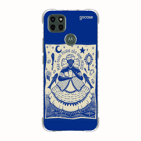 Capinha para celular  Iemanjá - Odoiya - Azul