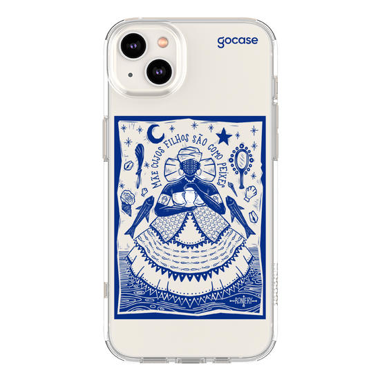 Capinha para celular  Iemanjá - Odoiya - Creme