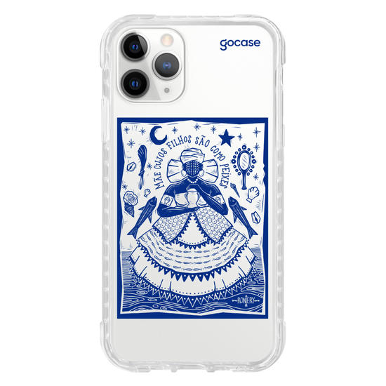 Capinha para celular  Iemanjá - Odoiya - Creme